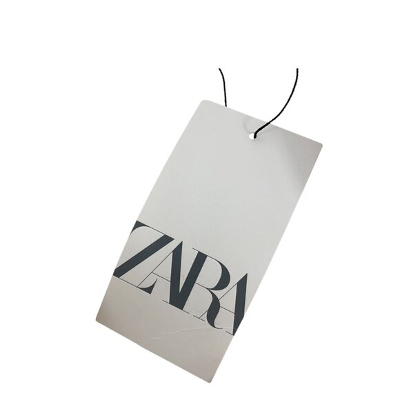 Zara Womens One Piece XS Jumpsuit Ivory Belted Collared Sleeveless 8741/227 NWT - Picture 5 of 11